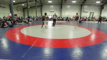 200 lbs Rr Rnd 2 - Clifford Williford III, Roundtree Black vs Zavion Knight, Storm Wrestling Center White