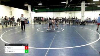 160 lbs Round Of 32 - Thomas Potter, VA vs Dominic Frontino, PA
