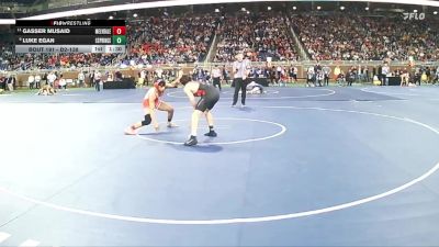 D2-138 lbs Quarterfinal - Luke Egan, Cedar Springs HS vs Gasser Musaid, Melvindale HS