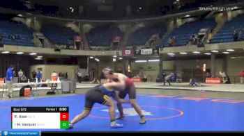 220 lbs Cons. Round 2 - Matthew Vasquez, Warren vs Remington Hiser, Mount Zion