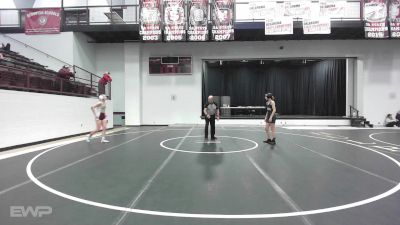 117-126 lbs Round Of 16 - Cara Prock, Warner vs Daliela McDowell, Okmulgee High School
