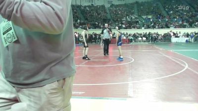 100 lbs Round Of 64 - Max Everett, Deer Creek Middle School vs Tate Nelson, Norman North