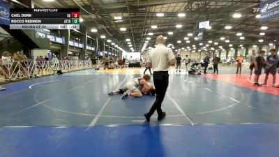 195 lbs Round Of 64 - Cael Dunn, Combat Athletics vs Rocco Redmon, Attrition Wrestling Gold