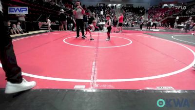 43 lbs Rr Rnd 1 - Liam Williams, Heat vs Jackson Tackett, Morris Wrestling Association