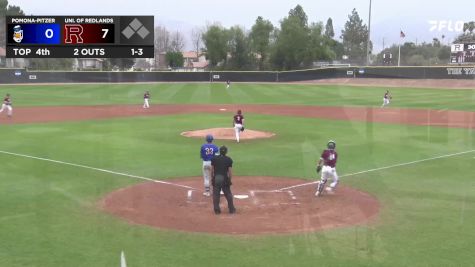 Replay: Pomona-Pitzer vs Redlands | Mar 1 @ 2 PM