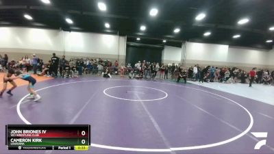 56 lbs 5th Place Match - Cameron Kirk, Louisiana vs John Briones Iv, Vici Wrestling Club