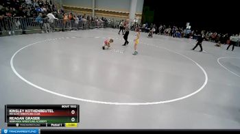 46-49 lbs Round 2 - Kinsley Kothenbeutel, MN Elite Wrestling Club vs Reagan Graser, Nebraska Wrestling Academy