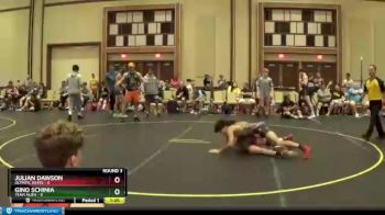 125 lbs Round 3 (6 Team) - GINO SCHINIA, Team Alien vs Julian Dawson, Olympic White