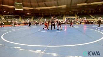 Final - Teddy Buckskin, Hilldale Youth Wrestling Club vs Zaiden Jones, Roland Youth League Wrestling