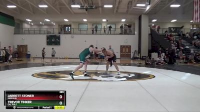 285 lbs Cons. Semi - Jarrett Stoner, Missouri vs Trevor Tinker, Cal Poly