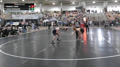 AA 138 lbs 3rd Place Match - Logan Woodard, Northeast High School vs Kendall Lewis, Science Hill High School