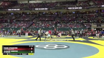 D1-215 lbs Champ. Round 1 - Mark Stankorb, Austintown-Fitch vs Eugene Gibbons, St. Ignatius