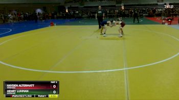 70 lbs Quarterfinal - Hayden Altermatt, Wabasso vs Henry Luhman, Goodhue