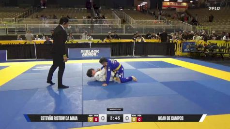 Noah De Campos vs Estevão Ristow Da Maia 2025 Pan Kids Jiu-Jitsu IBJJF Championship