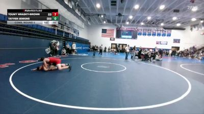 157 lbs Cons. Round 5 - Tayven Jenkins, Chadron vs Touny Hrasky-Brown, Scottsbluff