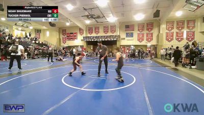 90 lbs Rr Rnd 3 - Noah Shuemake, Viking Wrestling Club vs Tucker Piersol, Claremore Wrestling Club