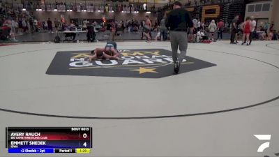 187 lbs Round 1 - Avery Rauch, Big Game Wrestling Club vs Emmett Shedek, Iowa