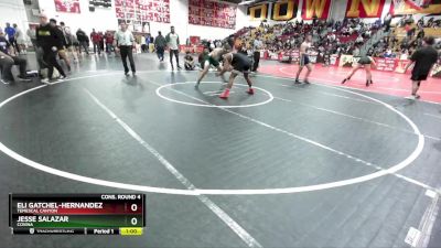 165 lbs Semifinal - Augustus Brown, Long Beach Poly vs Travion Jones, Chaparral