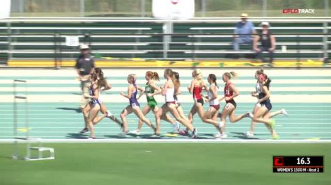 Women's 1500m, Heat 2