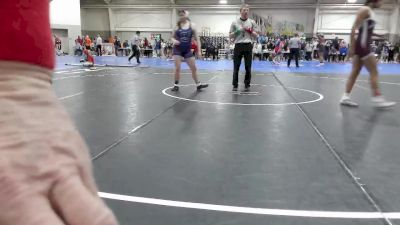 155 lbs Champ. Round 2 - Kayli Gundlach, Sandusky vs Natalie Carlisle, Lebanon High School