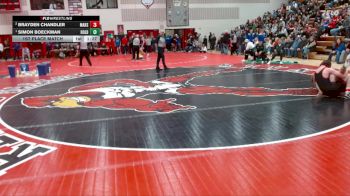 172 lbs 1st Place Match - Simon Boeckman, Holdingford vs Brayden Chandler, Marshall