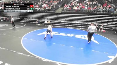 5A 126 lbs Cons. Round 2 - Walter Beacham, Alta vs Kaden Herrera, Roy