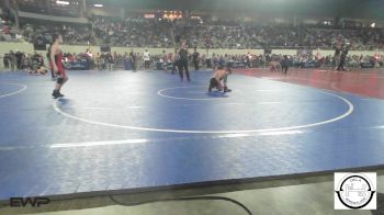 94 lbs Consi Of 16 #1 - Wyatt Haire, Verdigris vs Cash Carlton, Skiatook Bulldog Wrestling