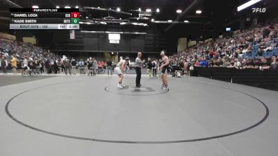 165 lbs Champ. Round 1 - Vince Dugan, Overland Park - St. Thomas Aquinas HS vs Jace Schartz, Great Bend