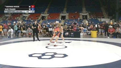 150 lbs Champ. Rd Of 64 - Mathias Hogue, Montana vs Alec Fraser, Washington