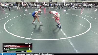 105 lbs Cons. Round 2 - Blake Champlin, Wisconsin vs Jameson Steffes, Sarbacker Wrestling Academy