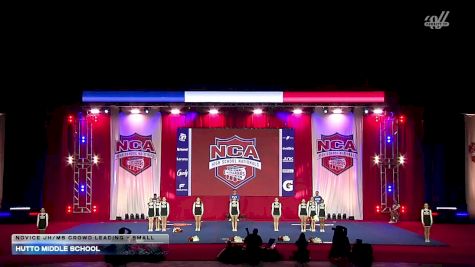 Hutto Middle School [2026 Novice JH/MS Crowd Leading - Small] 2026 NCA High School Nationals