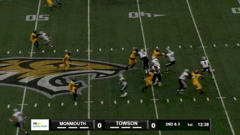 Highlights: Monmouth Vs. Towson | 2023 CAA Football