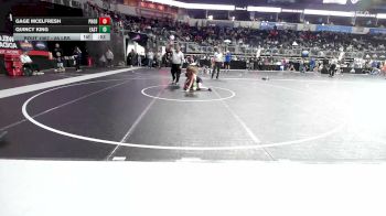 85 lbs Consi Of 4 - Gage McElfresh, Prodigy Elite vs Quincy King, East Kansas Eagles