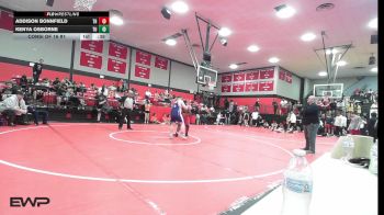 195 lbs Consi Of 16 #1 - Addison Bonnfield, Tulsa Hale vs Kenya Osborne, Tulsa Union