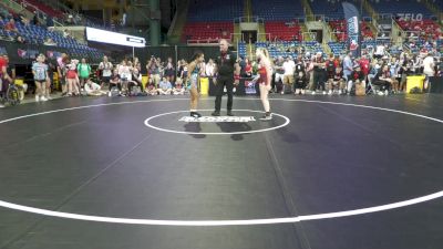 95 lbs Semis - Samantha Bertini, MA vs Annalise Maralit, SC