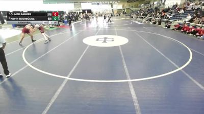 197 lbs Semifinal - Kevin Rodriguez, Norwich vs Oliver Parker, Springfield