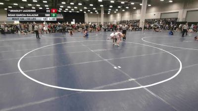 150 lbs Champ. Rd Of 16 - Noah Garcia-Salazar, Top Notch Wrestling Club vs Bradley Lazzerini, Owasso Takedown Club