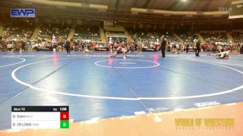 110 lbs Final - Bryce Siem, MN Elite vs BEAU DELONG, Crass Trained