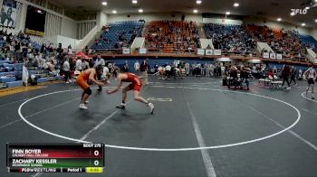 144 lbs Cons. Round 2 - Finn Boyer, Calvert Hall College vs Zachary Kessler, McDonogh School