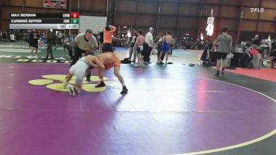 119 lbs Quarterfinal - Max Berman, Germantown Academy vs Carmine Sipper, James Caldwell Hs