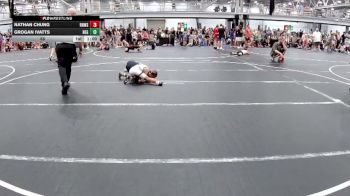 68 lbs Round 2 (8 Team) - Nathan Chung, RedNose WS vs Grogan Ivatts, New England Gold