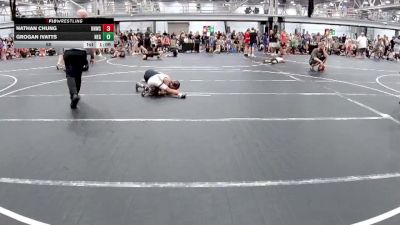 68 lbs Round 2 (8 Team) - Nathan Chung, RedNose WS vs Grogan Ivatts, New England Gold