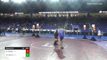 285 lbs Prelims - Samuel Choate, Londonderry vs Gregory Harris, Springfield Central