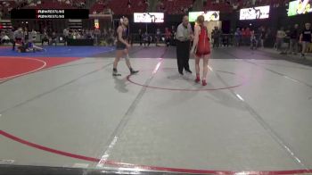 115 lbs Semifinal - Kierstyn Nevels, Minot Majettes vs Taylee Troutman, Heights Wrestling Club