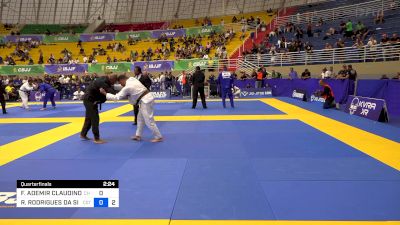 FRANCISCO ADEMIR CLAUDINO NETO vs RODRIGO RODRIGUES DA SILVA 2024 Brasileiro Jiu-Jitsu IBJJF