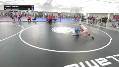 70 lbs Cons. Rd Of 16 - Daniel Sanchez vs Ketan Nawbatt, Royalty Wrestling Club