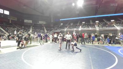 62 lbs Consolation - Marcus Sickle, Laurel Matburners vs Tee Hatzenbuhler, Matpac Wrestling ND