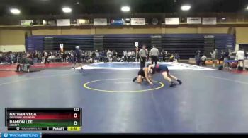 132 lbs Cons. Round 3 - Nathan Vega, Cheyenne Mountain vs Damion Lee, Liberty