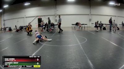 64 lbs Round 3 - Zak Horn, Patriot Club vs Camden Gray, UQA