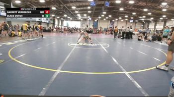 138 lbs Rr Rnd 3 - Garrett VerHeecke, Patton Trained Red vs Blake Boyer, Kraken Black